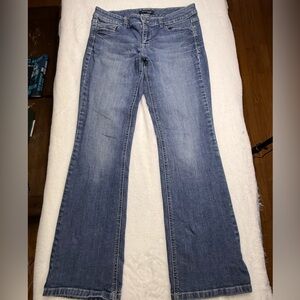 White House Black Market Light Blue Boot/ Flare Jeans